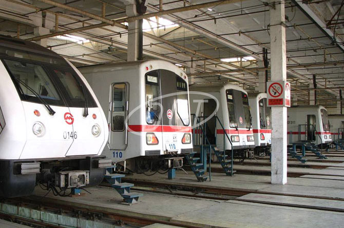 轨道交通现场图片